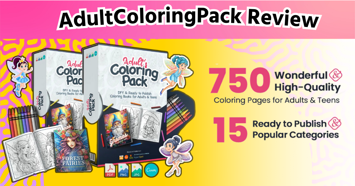 AdultColoringPack Review