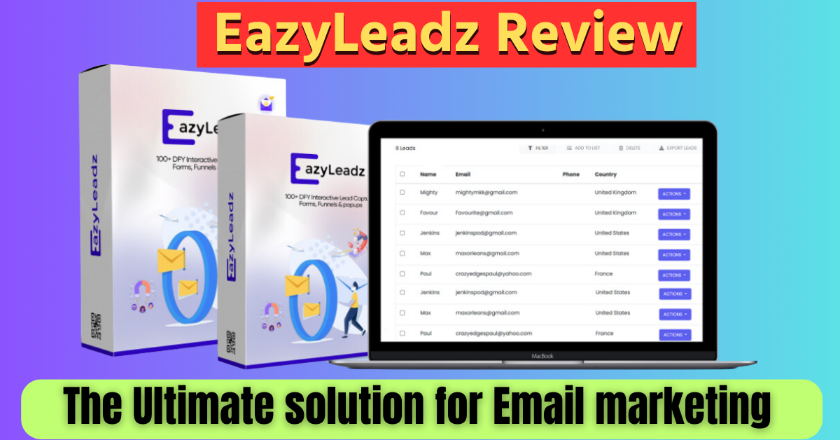 EazyLeadz Review